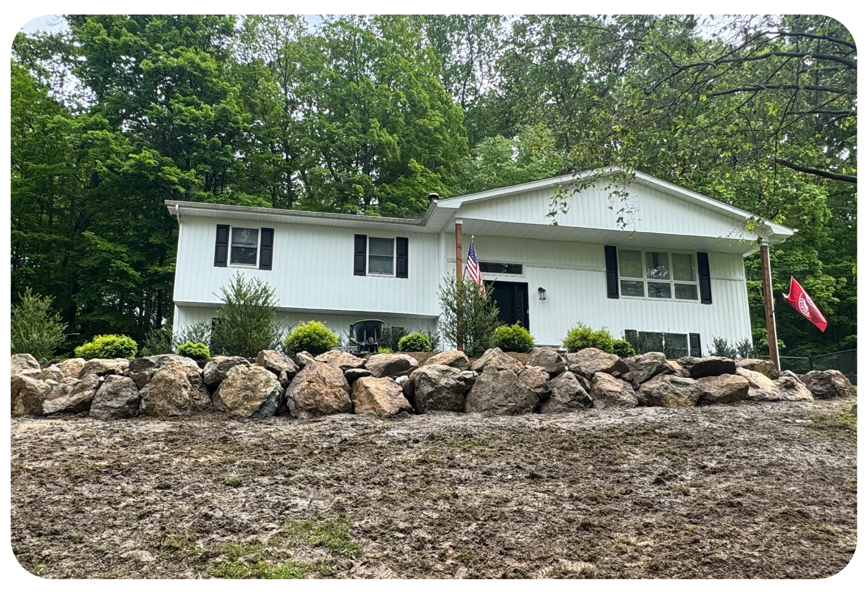 Rock wall project – John S.
