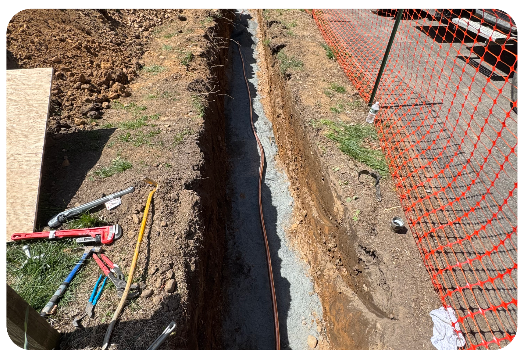 Waterline Install